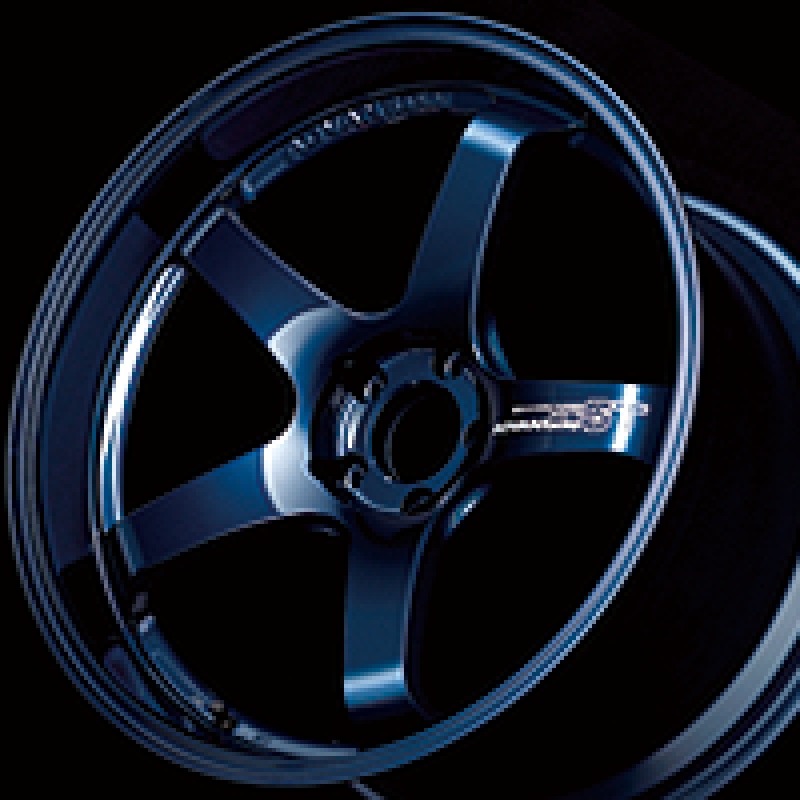 Advan GT Premium Version 19×10.5 +32 5-112 Racing Titanium Blue Wheel