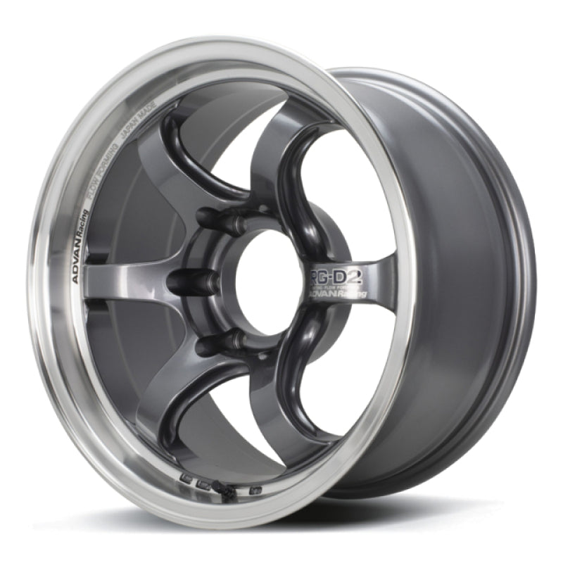 Advan RG-D2 17×8.0 +20 6-139.7 Machining & Racing Gunmetallic Wheel